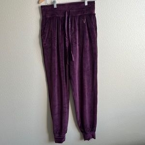 Victoria’s Secret Velour Joggers, Small